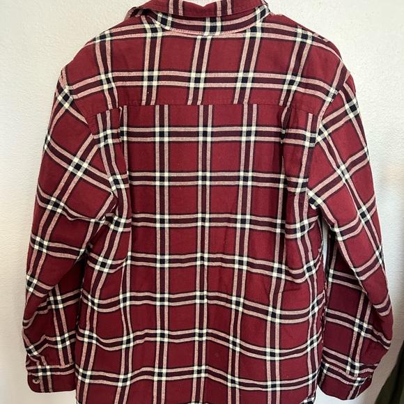 Wrangler Oversized Red Plaid Shacket - Picture 6 of 6
